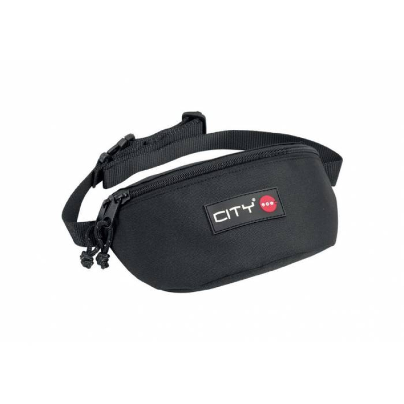 Τσαντάκι μέσης μπανάνα City Black is back 90174