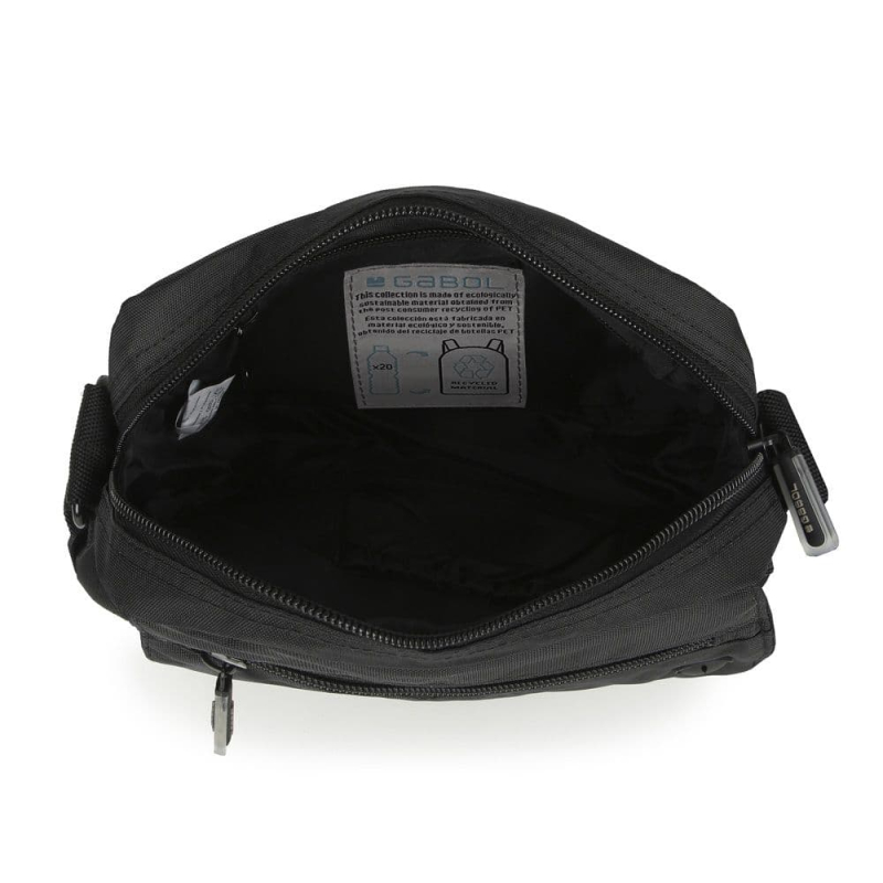 Τσαντάκι Ώμου Gabol Twist Eco 543821 Μαύρο