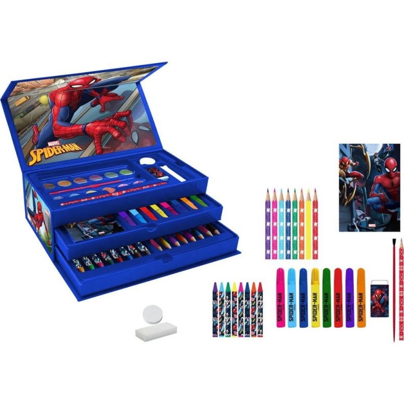 Βαλιτσάκι Ζωγραφικής Spiderman