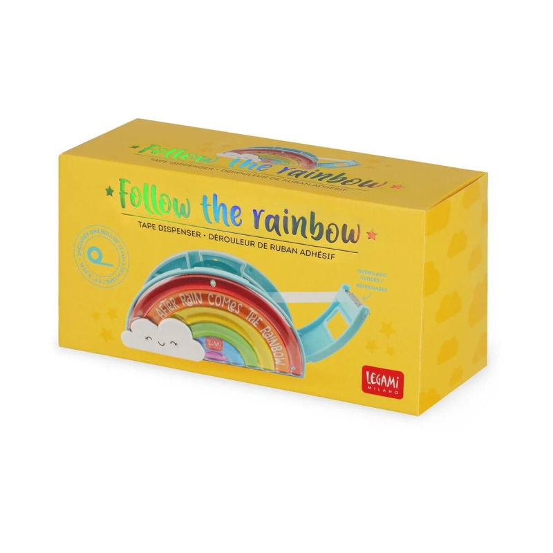 Βάση σελοτέιπ Legami Follow the rainbow