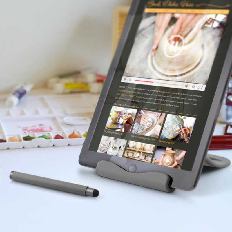 Βάση tablet if με γραφίδα γκρι
