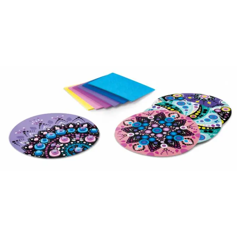 Velvet Mosaics Maped Creative Pastel
