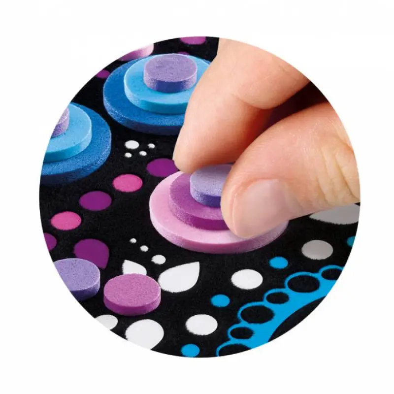 Velvet Mosaics Maped Creative Pastel