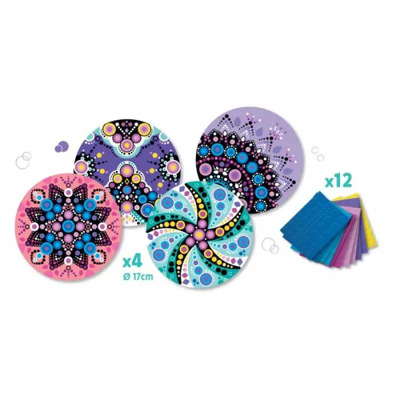 Velvet Mosaics Maped Creative Pastel