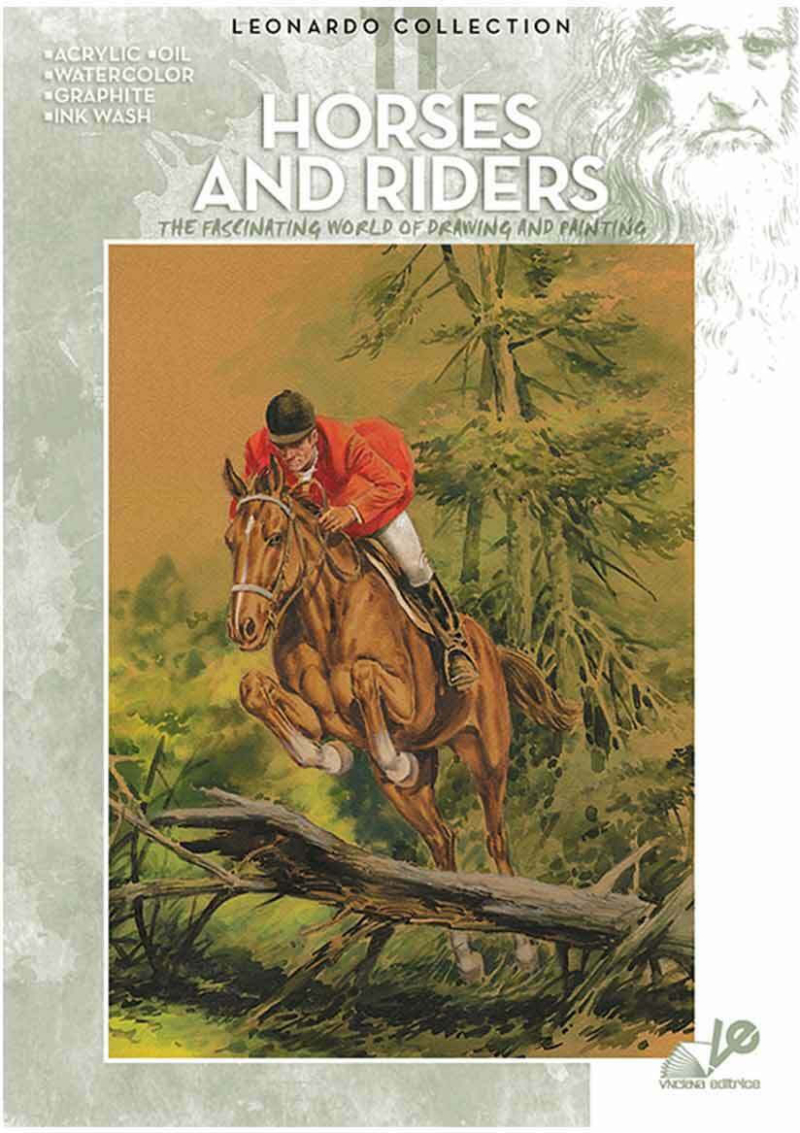 Βιβλίο Ζωγραφικής Leonardo No11 - Horses & Riders