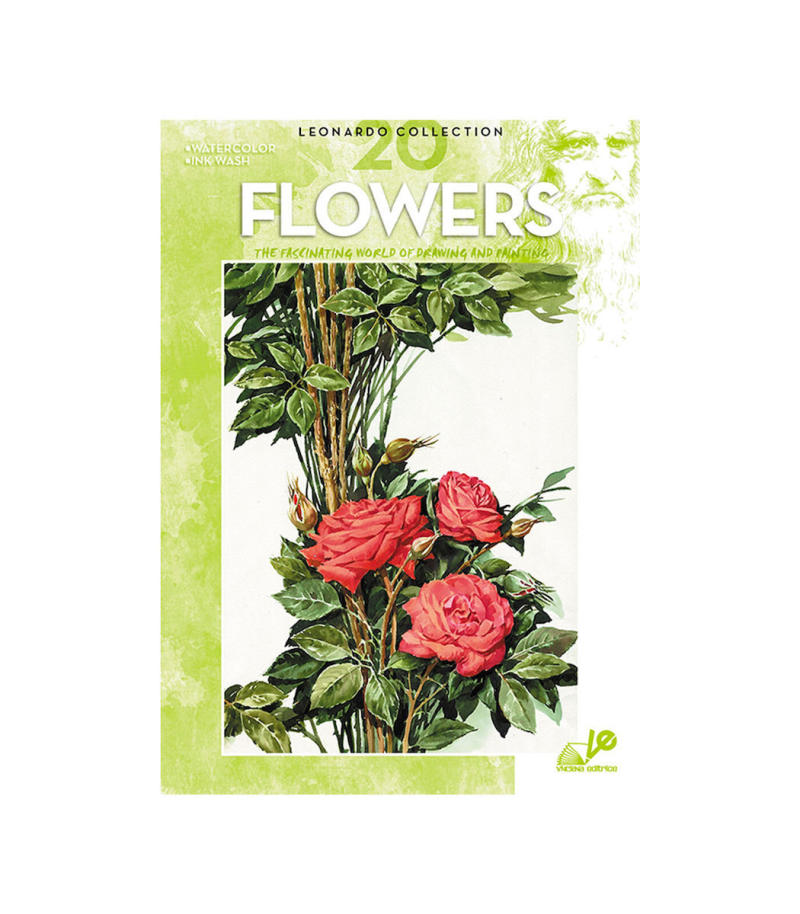 Βιβλίο Ζωγραφικής Leonardo No20 - Flowers