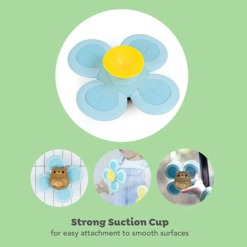 Βρεφικό παιχνίδι Tiger Tribe Sensory Spinner Bear