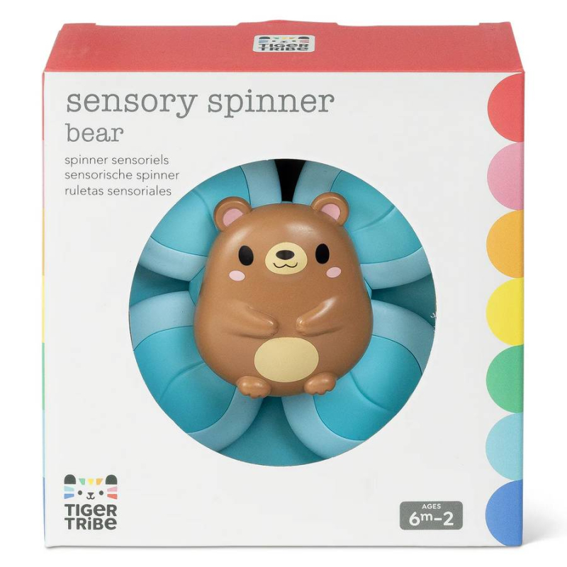 Βρεφικό παιχνίδι Tiger Tribe Sensory Spinner Bear