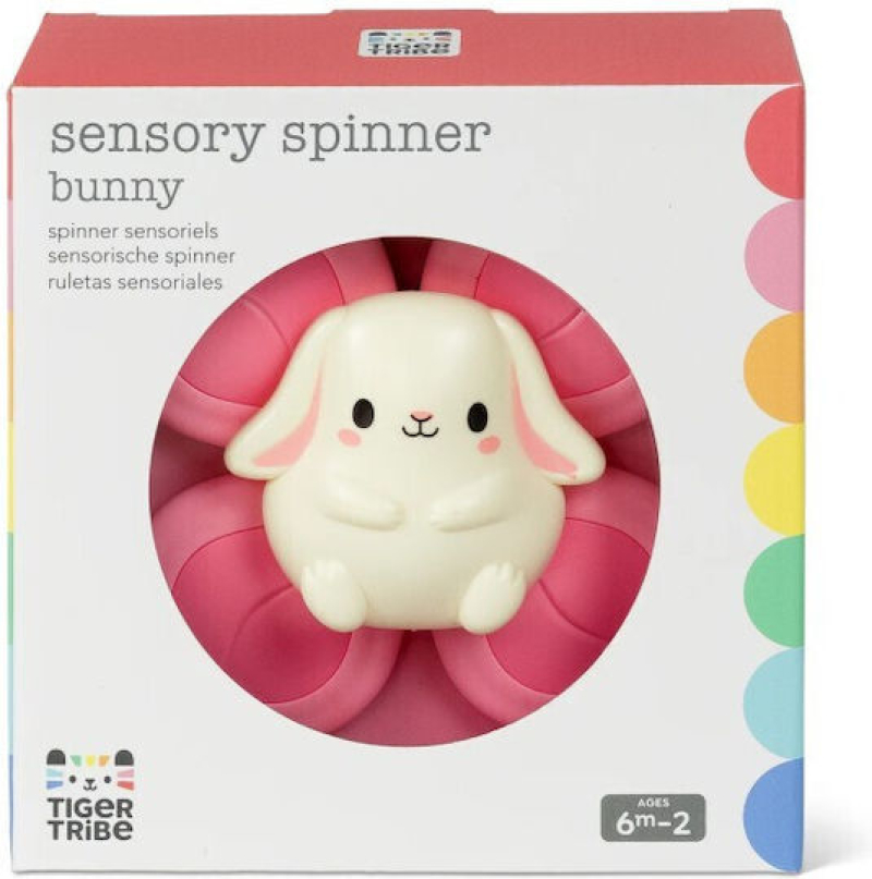 Βρεφικό παιχνίδι Tiger Tribe Sensory Spinner Bunny