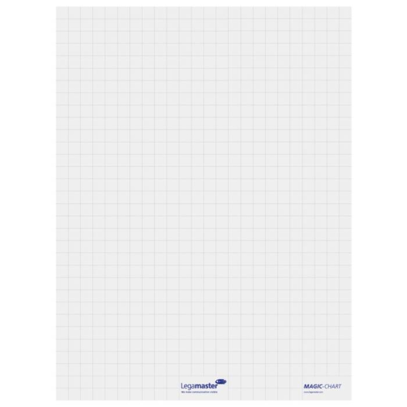 Χαρτί Legamaster Magic Chart ηλεκτροστατικό καρέ ρολό 25 φύλλων (80x60cm)
