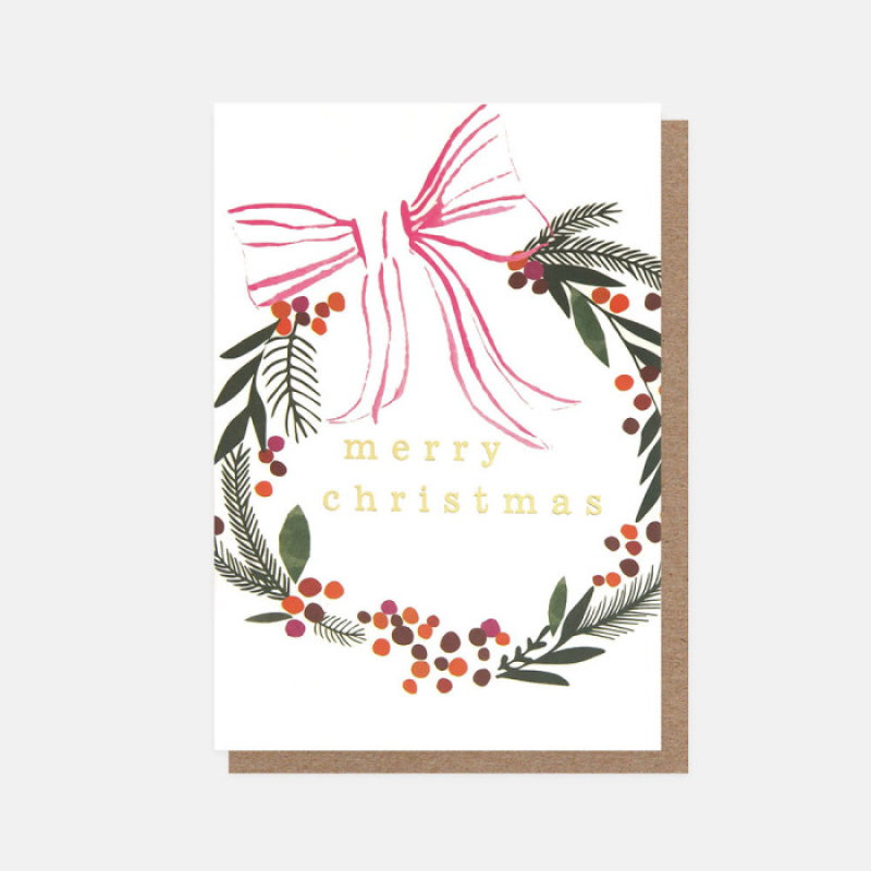 Χριστουγεννιάτικη κάρτα Gardner Merry Christmas Festive Wreath