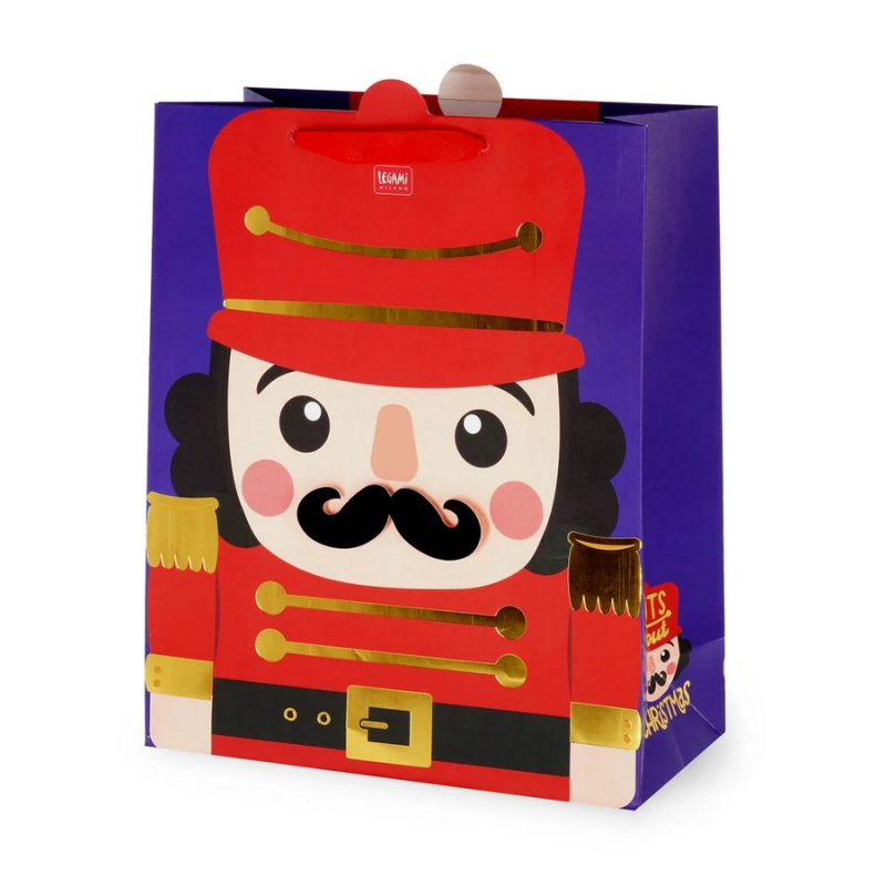 Χριστουγεννιάτικη τσάντα large Legami Nutcracker