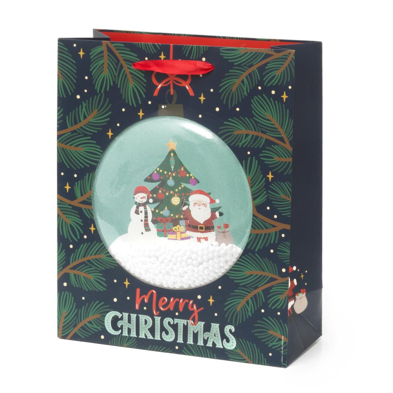 Χριστουγεννιάτικη τσάντα μεγάλη Legami Christmas Ball