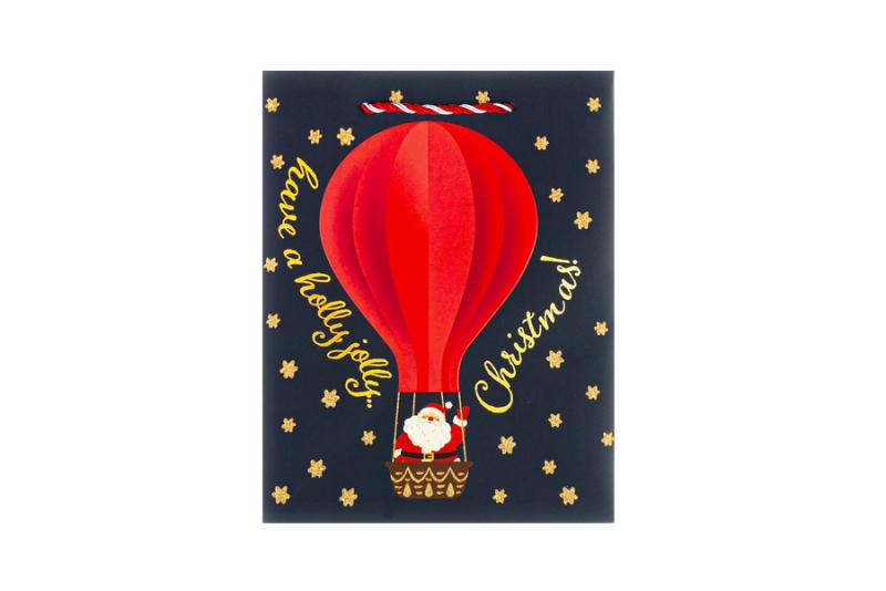 Χριστουγεννιάτικη τσάντα μικρή Tri-Coastal Paper Ballon