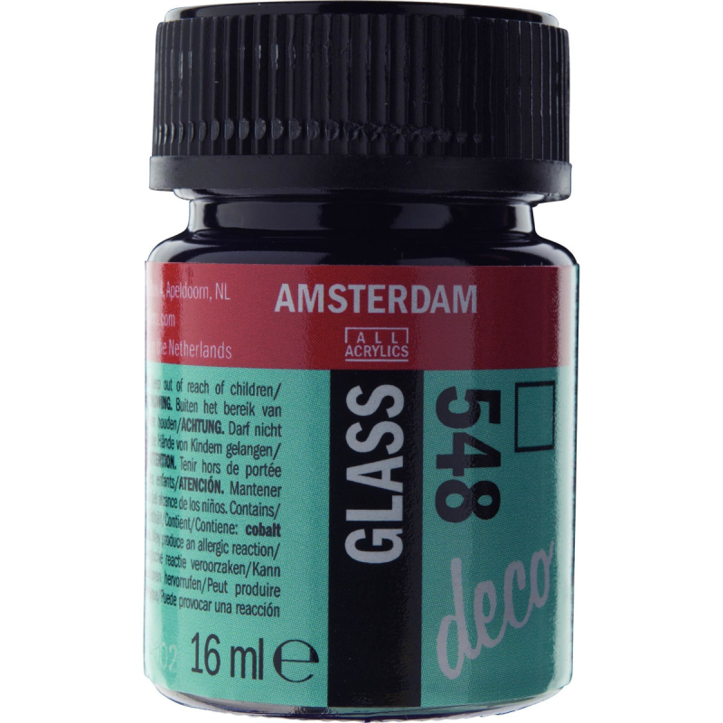 Χρώμα Amsterdam Glass 16ml Blue Violet 548