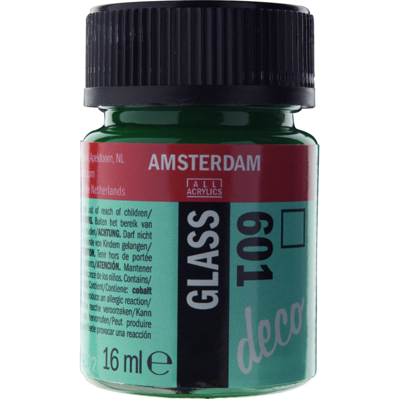 Χρώμα Amsterdam Glass 16ml Light Green 601