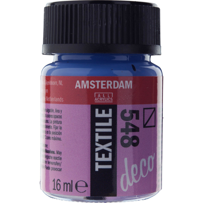 Χρώμα Amsterdam Textile 16ml Blue Violet 548