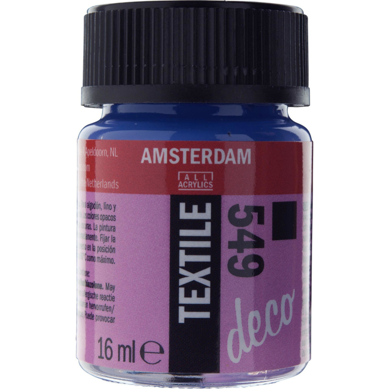 Χρώμα Amsterdam Textile 16ml Blue Violet Opaque 549