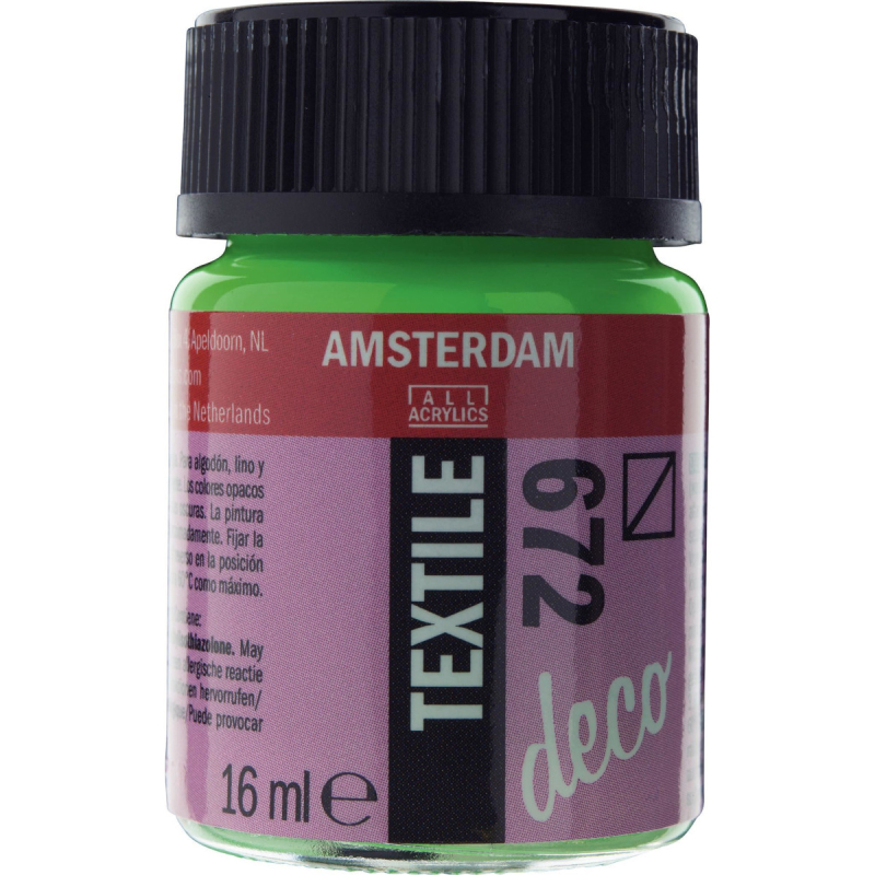 Χρώμα Amsterdam Textile 16ml Reflex Green 672