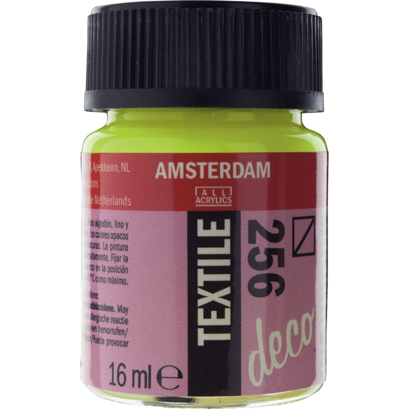 Χρώμα Amsterdam Textile 16ml Reflex Yellow 256
