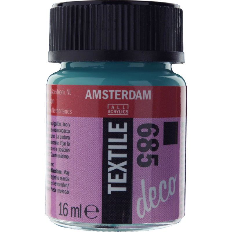 Χρώμα Amsterdam Textile 16ml Turquoise Opaque 685