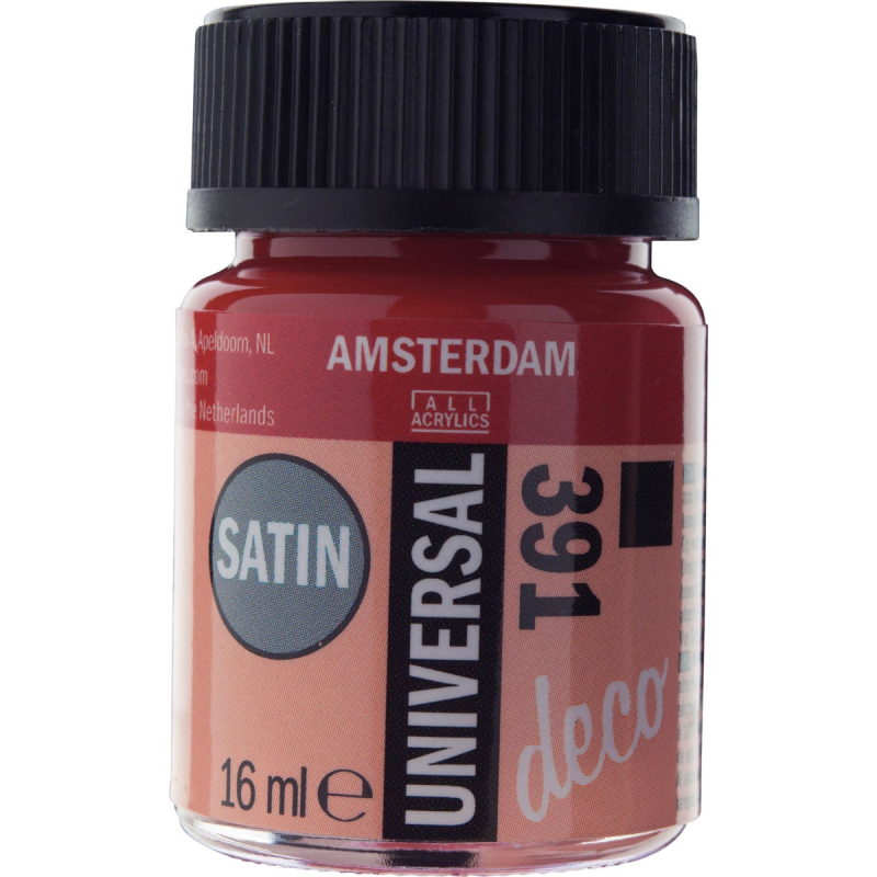 Χρώμα Amsterdam Universal Satin 16ml Antique Red 391