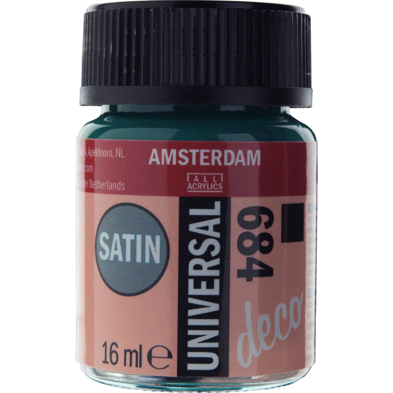 Χρώμα Amsterdam Universal Satin 16ml Bottle Green 684