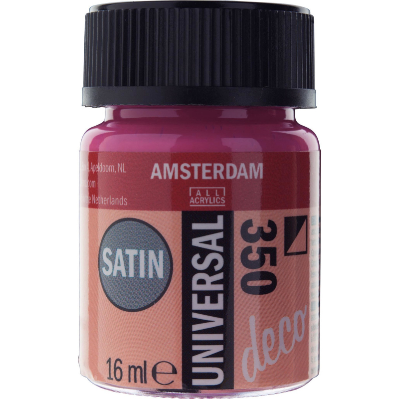 Χρώμα Amsterdam Universal Satin 16ml Fuchsia 350