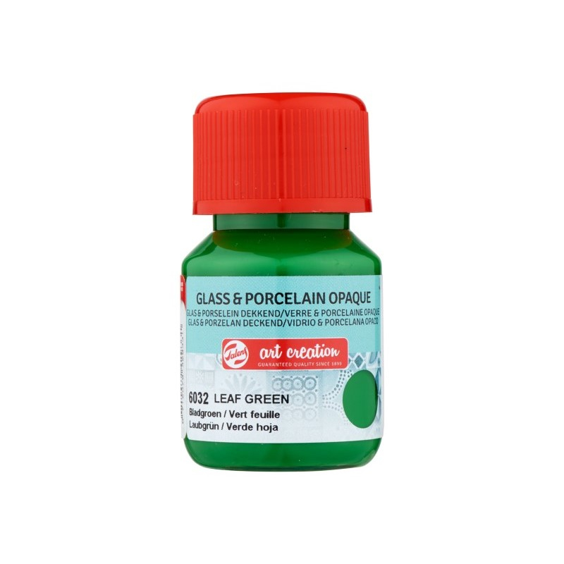 Χρώμα Glass & Porcelain Opaque 30 ml Leaf Green 6032