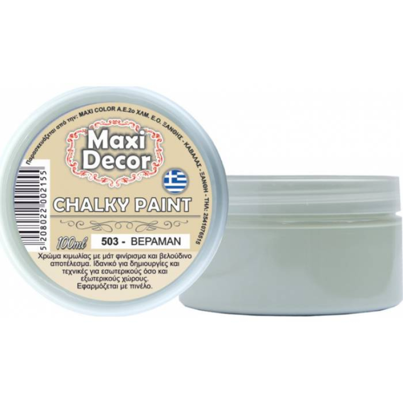 Χρώμα κιμωλίας MaxiDecor βεραμάν 503 100ml