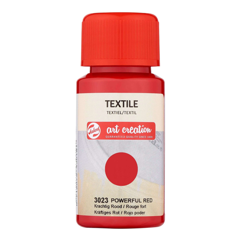 Χρώμα Textile 50 ml Powerfull Red 3023