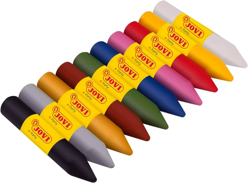 Χρώματα Jovi για face painting 10 τεμ 5.6gr