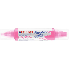 Ακρυλικός μαρκαδόρος edding 5400 2-3mm/5-10mm Fluorescent Pink
