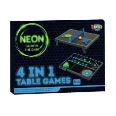 Επιτραπέζια παιχνίδια Neon Luna 4 σε 1 60x45x4.2cm