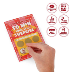 Ευχετήρια Κάρτα Legami Scratch reveal To Win your Spicy Surprise 12.5x17.5 cm