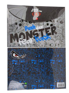 Φάκελος κουμπί No Fear Monster A4