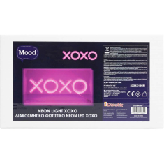 Φωτιστικό διακοσμητικό Mood Neon Led XoXo 23x4x13cm