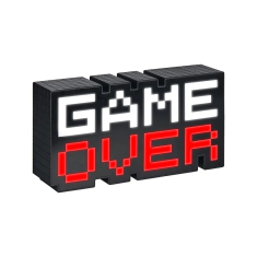 Φωτιστικό Game Over φορητό με ήχο