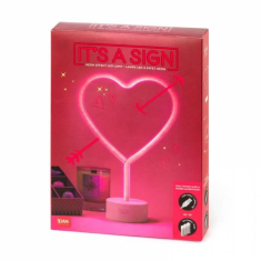 Φωτιστικό Legami Neon effect led lamp Love