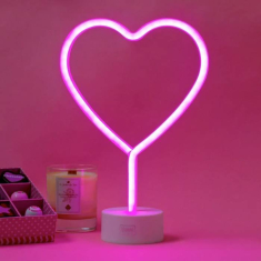 Φωτιστικό Legami Neon effect led lamp Love