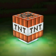 Φωτιστικό Minecraft TNT με ήχο
