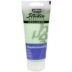 Gel Pebeo Phosphorescent Glow In The Dark Green 100ml
