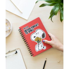 Ημερολόγιο ακαδημαϊκό Snoopy εβδομαδιαίο 12μηνο Α5
