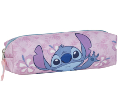 Κασετίνα Lilo and Stitch Hibiscus ροζ