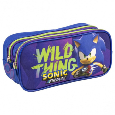 Κασετίνα Sonic Prime διπλή   Wild thing