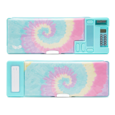 Κασετίνα Yolo Retro με κουμπιά και κομπιουτεράκι Tie Dye