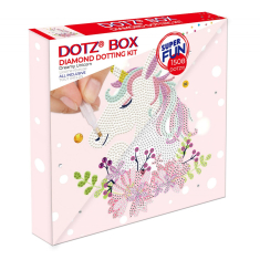 Κατασκευή ψηφιδωτό Diamond dotz Μονόκερος 22X22cm
