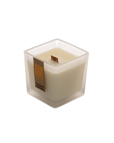 Κερί Bamboo Heart & Home Ξύλο κέδρου και λευκό musk 80gr