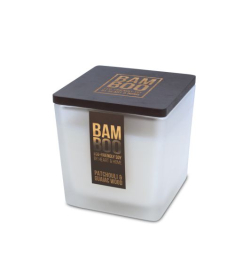 Κερί Bamboo Heart & Home Πατσουλί και Ξύλο Guaiac 80gr