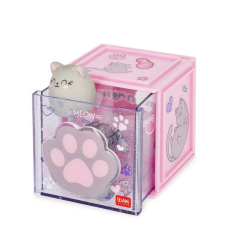 Κουτί αποθήκευσης γραφείου Legami Cutie Cube στοιβαζόμενο Kitty